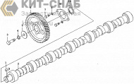 Camshaft assembly 630-1006000a/02