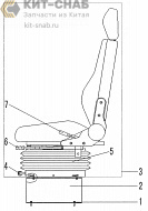 331002 Seat assembly 3