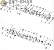43С0013 004 ARTICULATION HITCH AS