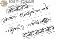 Clutch assembly KR+K2