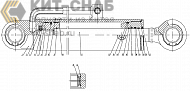 ZL956Ca-9045 Steering Cylinder