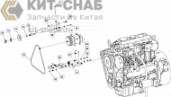 COMPRESSOR AND ENGINE MOUNTING / КОМПРЕССОР И ДВИГАТЕЛЬ