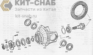 MAIN TRANSMISSION,  FRONT AXLE