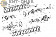 Clutch assembly KV+K1