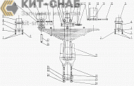 XZ16K.58A Rear Suspension (Plate Spring Fixing)