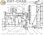 Engine Radiator Pipe (6CTA8.3-C215, 6CTA8.3-C215)