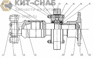 Front Transmission Shaft (SC11CB220G2B1, 6CTA8.3-C215)
