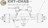 XZ16K.57A Rear Axle