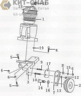Air compressor assembly