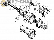 Rear Axle (I) Z35H05 and Front Axle Z40F06