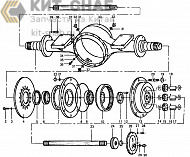 B6800D2 AXLE ASSEMBLY