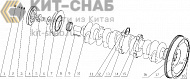 1640H-1005000/09 Crankshaft Flywheel Assembly